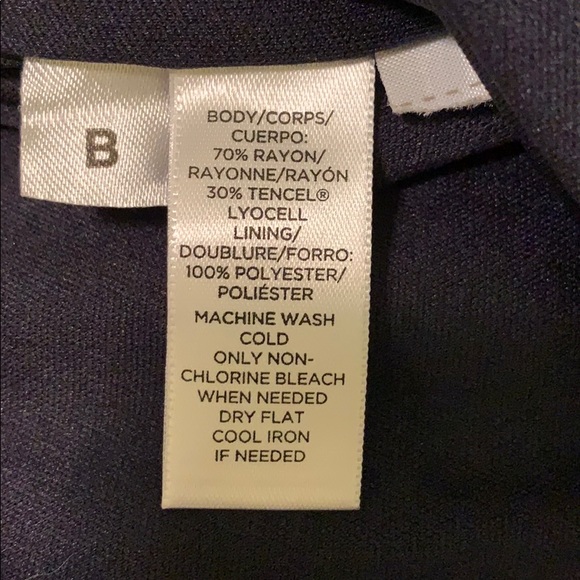 Blue Pattern LOFT Dress - Picture 4 of 4